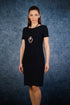 ....класически вариант на тъмно син цвят рокля...в размери от 42 до 58