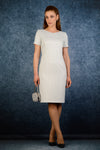 ....класически вариант на млечно бял цвят рокля...в размери от 42 до 52