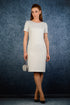 ....класически вариант на млечно бял цвят рокля...в размери 42, 48